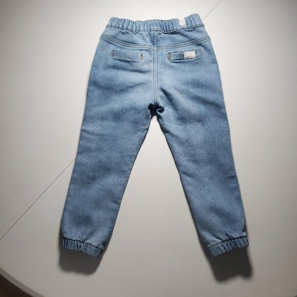 7 for All Mankind Denim Joggers Sz 4T - Picture 2 of 16